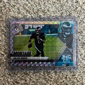 Jalen Hurts montage card